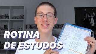 MINHA ROTINA DE ESTUDOS ATÉ O 1000 NO ENEM  Lucas Felpi [upl. by Adnalram]