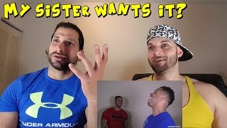 My Own Sister Wants It  Hodgetwins REACTION [upl. by Atnad]