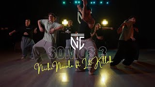 LIT killah Nicki Nicole  Somos 3  Coreografia Alberto Garcia  Málaga [upl. by Noneek]