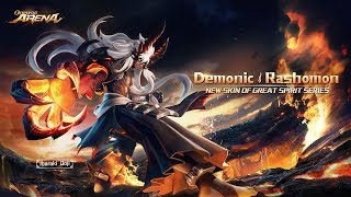 Onmyoji Arena New skin of Ibaraki Doji [upl. by Ellon]