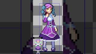 Pixel Art Time Lapse Rebbykins pixelart vtuber pokemon [upl. by Nolly741]