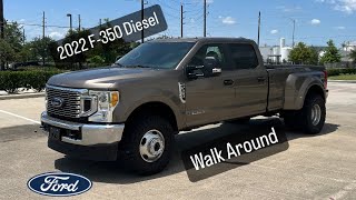 2022 Ford F350 STX Dually 67L Diesel  Walk Around  Interior  Exterior  Engine Bay [upl. by Ube606]