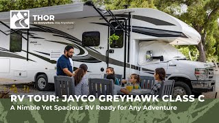 RV Tour Jayco Greyhawk Class C [upl. by Babb]