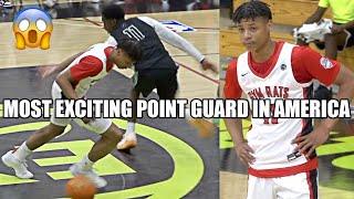 MOST EXCITING PG IN HS Oklahoma Commit Jeremiah Fears Summer Highlights [upl. by Ailegnave713]