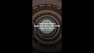 Jenny Holzer’s Facile Guggenheim Museum Show Fails to Meet Our Moment [upl. by Antony]