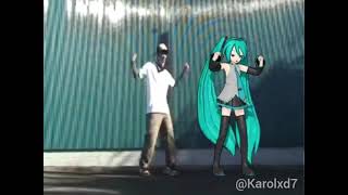 Hatsune Miku Bailando Asereje Versión completa [upl. by Zerep]