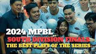 2024 MPBL SOUTH DIVISION FINALS The Best Plays of the Series [upl. by Porty438]