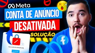 Solução Atualizada Conta de Anúncios Bloqueada no Facebook e Instagram [upl. by Aivat201]