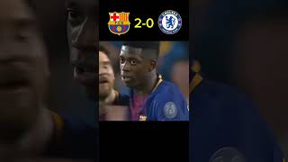 Barcelona vs Chelsea UCL 2018 shorts messi [upl. by Harwin850]