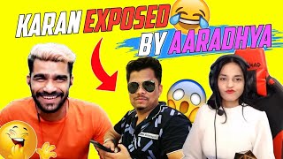 Aaradhya Exposing Karan  Shreeman Legend Funny Moments [upl. by Ocko]