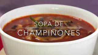 SOPA DE CHAMPIÑONES [upl. by Nailimixam]