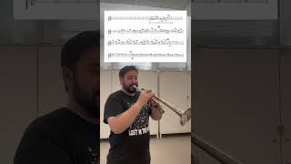 Bela Bartok  Concerto for Orchestra  Trumpet Excerpt  Tassio Furtado [upl. by Etteiluj]