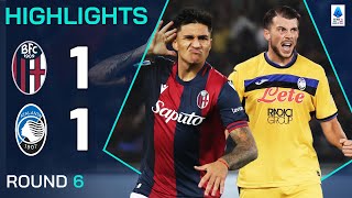 BOLOGNAATALANTA 11  HIGHLIGHTS  Two wonder goals settle the score in Bologna  Serie A 202425 [upl. by Idaline]