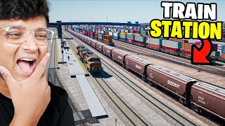 Building BIGGEST RAILWAY In Cities Skylines 2 😍 [upl. by Ikim]