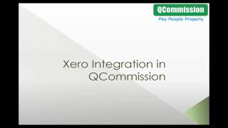 Xero Integration in QCommission [upl. by Iznek]