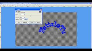 Testo su tracciato Circolare  GIMP 28 Tutorial [upl. by Winston836]