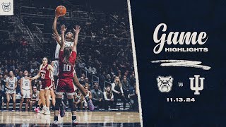 Butler Womens Basketball Highlights vs Indiana [upl. by Grazia]