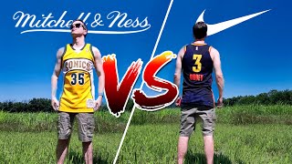 NBA Authentic Jersey Showdown Mitchell amp Ness vs Nike [upl. by Colson]