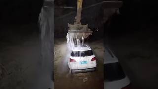 Washing My Car with a Bulldozer 🚗💦 Epic Cleaning Fail or Genius Hack 😂 shorts [upl. by Nirual765]