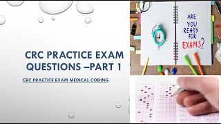 CRC Practice Exam Question “What does a CRC Exam Question look like [upl. by Theda5]