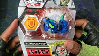 NEW BAKUGAN ARMORED ALLIANCE AQUOS VENTUS FANGZOR X MANTONOID UNBOXING [upl. by Siuqram833]