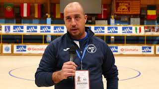 Serie A2  Coppa Italia  GirB  G10  Intervista Denis Boscaro allenatore Hockey Trissino [upl. by Alaek]