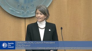 Seattle City Council 122024 [upl. by Wadell]