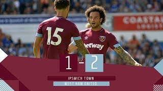 HIGHLIGHTS IPSWICH 12 WEST HAM UNITED I FELIPE ANDERSON amp ARNAUTOVIC ON TARGET [upl. by Atnaloj]