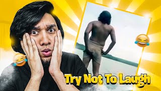 Try Not To Laugh Challenge  EP 10  Bangla Funny Video  Funny Viral Videos  Comedy  KaaloBador [upl. by Brendis10]