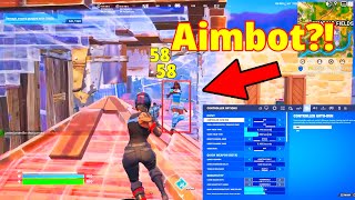 NEW BEST Controller Settings For No ClawNo Paddles Aimbot Fortnite Chapter 5 PS5XBOXPC [upl. by Illak905]