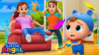 Dont Push The Button  Little Angel Kids Songs amp Nursery Rhymes [upl. by Rivi7]