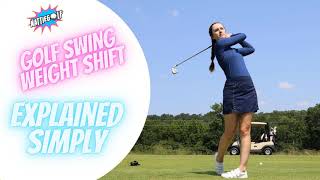 How To Shift Weight In Your Golf Swing For Better Contact [upl. by Perle]