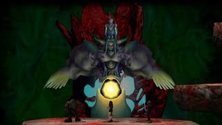 Final Fantasy VII PS4 Boss Bizarro∙Sephiroth  Knights Of The Round Summon HD 720p 60fps [upl. by Nathanoj]