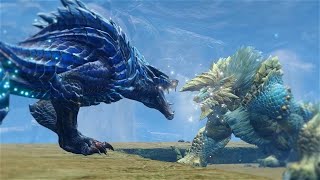 MHRise Sunbreak  Lunagaron Vs Zinogre Turf War [upl. by Htaeh]