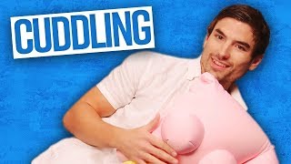 Guys Demonstrate CUDDLING Techniques Dude View [upl. by Bully]