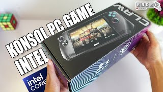 COBAIN PC GAMING HANDHELD PERTAMA YANG PAKE PROSESOR INTEL  Unboxing amp Review MSI Claw A1M [upl. by Goldfarb]