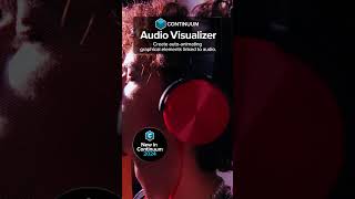 Continuum Audio Visualizer  borisfx Effect Showcase [upl. by Zinah]