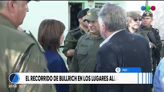 Patricia Bullrich en Rosario tras las amenazas  Telefe Rosario [upl. by Aronson959]