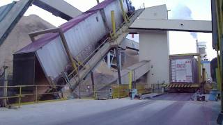 Tipping the Big Chip Trucks  Just Heavy Equipment episode 26 [upl. by Lemahs]