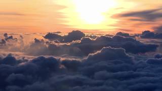 Sunrise Above The Clouds  Timelapse [upl. by Olegnad]