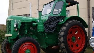 DDR IFA FAMULUS 36 RS 14 TRAKTOR TRACTOR OLDTIMER CLASSIC NODRHAUSEN [upl. by Odravde]