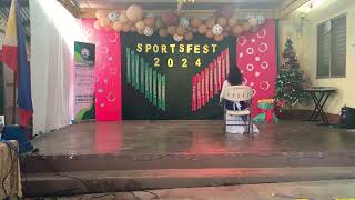 Interpretative Dance by Caysha Sardon CCLC Sportsfest 2024 Talent Portion [upl. by Adlai]