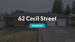 Unreserved  62 Cecil Street in Garson Sudbury [upl. by Buell852]