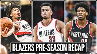 Are the Blazers Ready for the Regular Season  PreSeason Recap [upl. by Notkcorb]