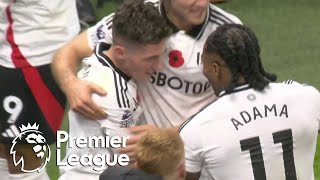 Harry Wilsons 97thminute header gives Fulham 21 lead v Brentford  Premier League  NBC Sports [upl. by Lyrrad375]