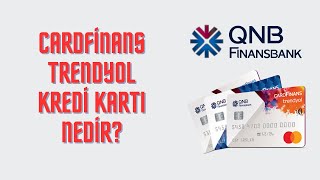 Cardfinans Trendyol Kredi Kartı İnceleme [upl. by Aikenahs]