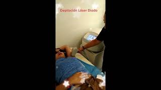 Soprano titanium diode laser hair removalFast hair removalChest hair removal permanentlydiodelaser [upl. by Nanah890]