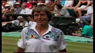 Conchita Martínez amp Martina Navratilova  WIMBLEDON 1994  Final1 [upl. by Arrais365]