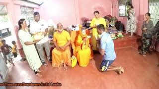 Denmark Sri Abirami Amman helps 30 families from area Dunsinane in Sri Lanka [upl. by Magdaia]