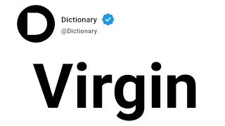 Virgin Meaning In English [upl. by Aros332]